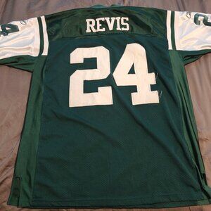 Darrelle Revis Jets #20 Reebok Field Jersey - Sz 54 XXL
